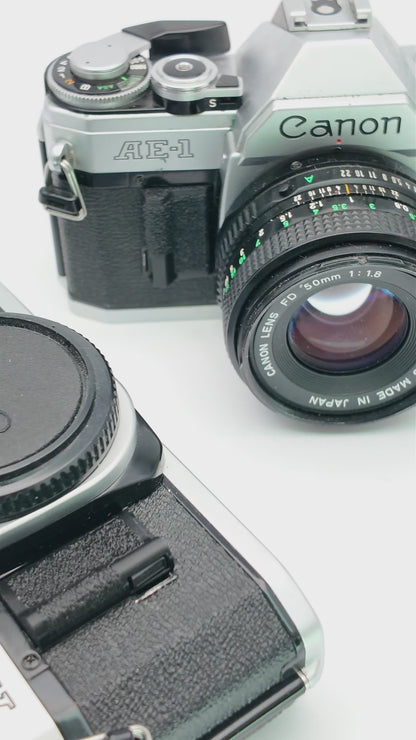 Couvercle de compartiment batterie V2 (lot de 2) pour Canon AE-1, A-1, AE-1 Program