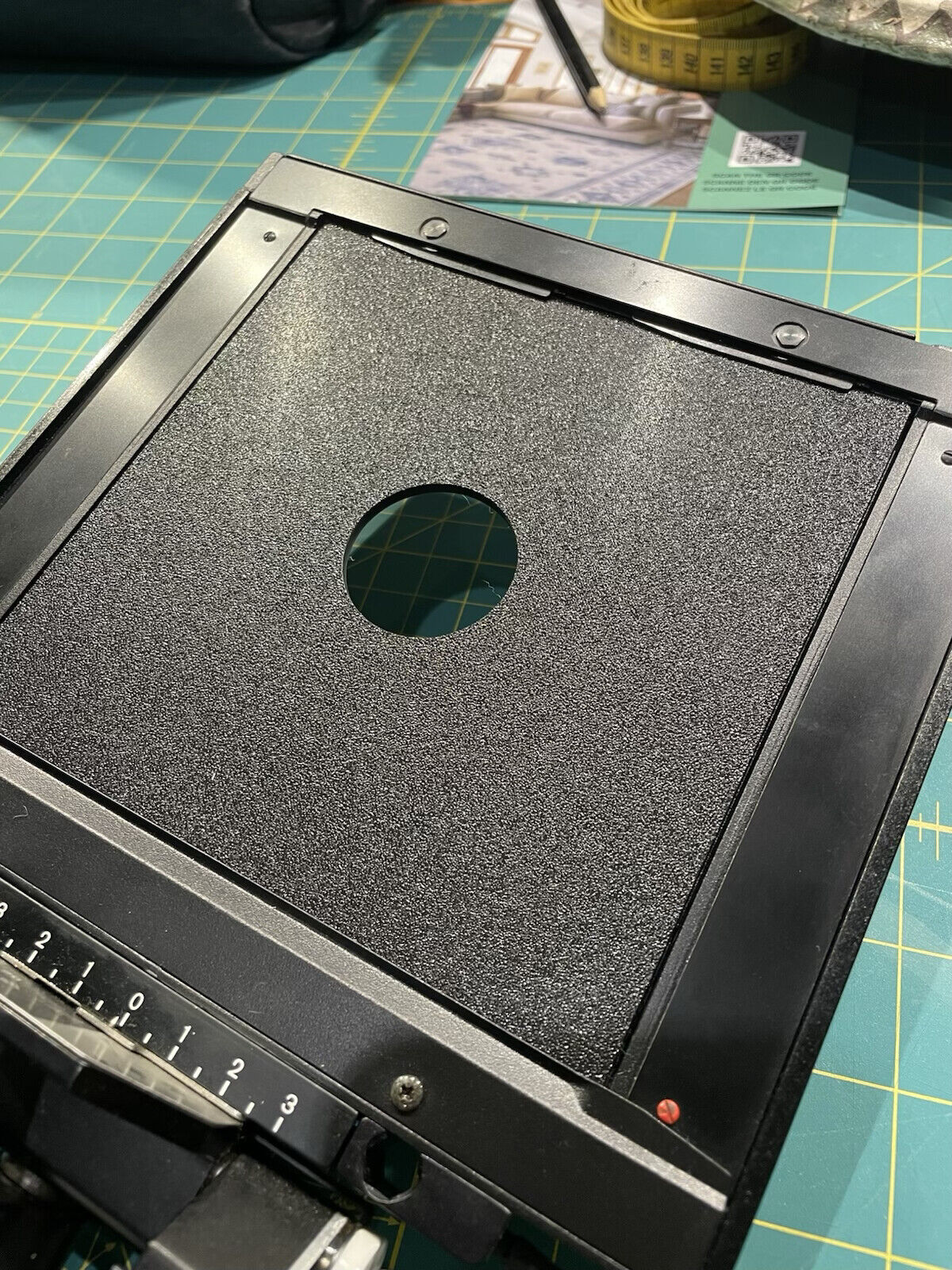 Objektivplatine 140x140mm für Sinar p/f & Horseman L (Copal #0-#3)