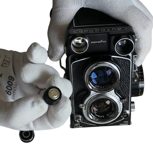 Adaptateur de batterie PX1 MR50 pour Minolta Autocord, Canon QL25, Olympus 35 LE