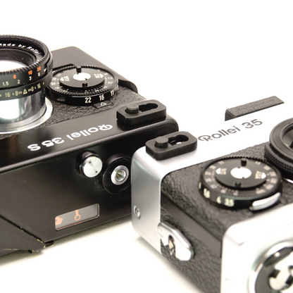 Couvercle économiseur de batterie pour Rollei 35, 35 S & 35 T