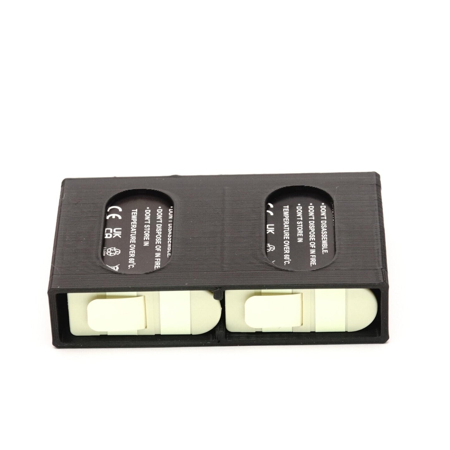 Boîte de transport pour batteries (2 compartiments) pour GoPro Hero 9 10 11 12