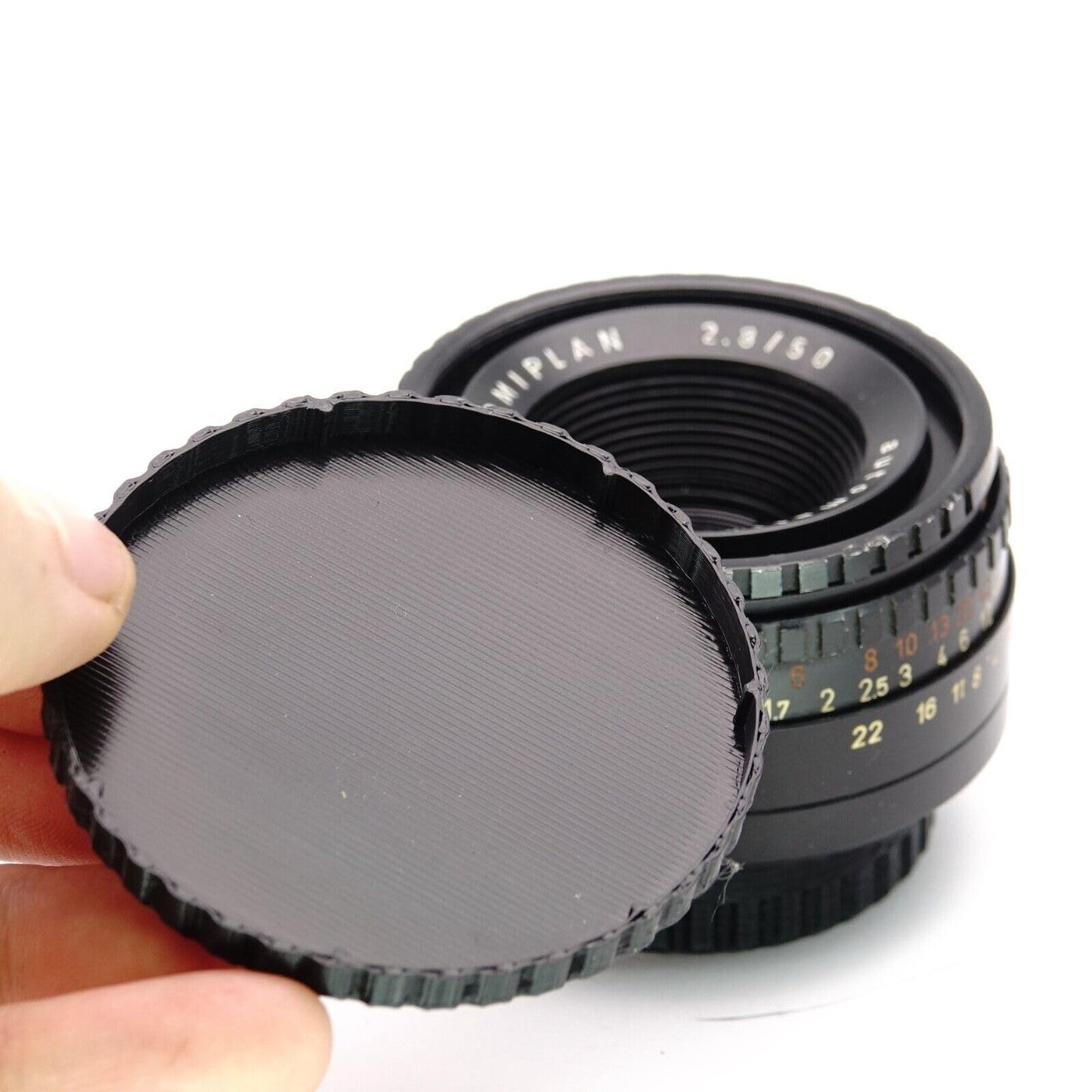 Cache d'objectif (53mm) pour Meyer-Optik Domiplan 2.8/50