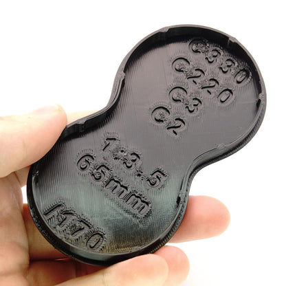 Cache double objectif Mamiya C330 pour Sekor 65mm, 180mm & 250mm