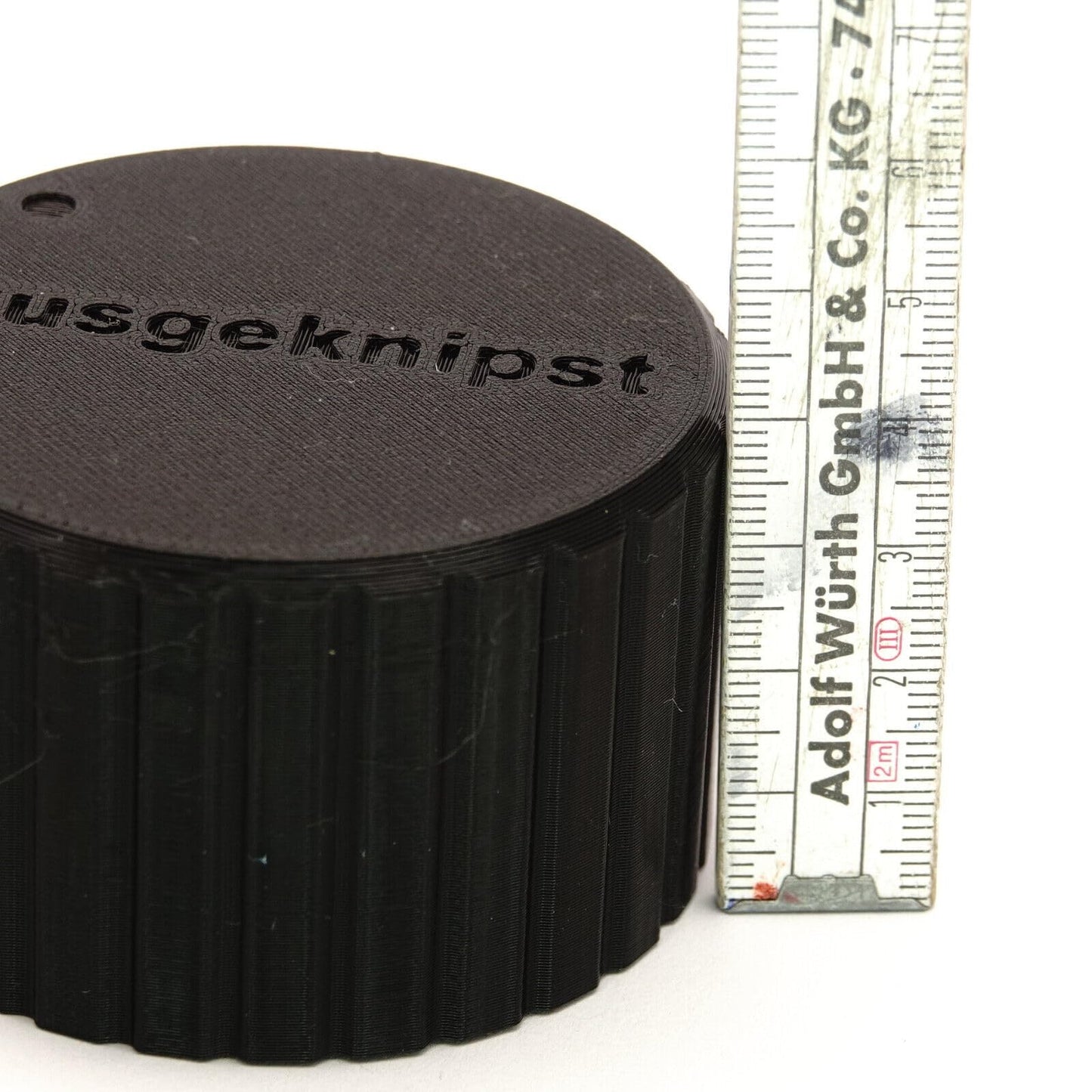 Bouchon d'objectif (38 mm de profondeur) pour Rollei SL66 & Planar 2,8/80