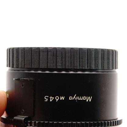 Lens rear cap for Mamiya 645 lenses (C, N, A, AFD)