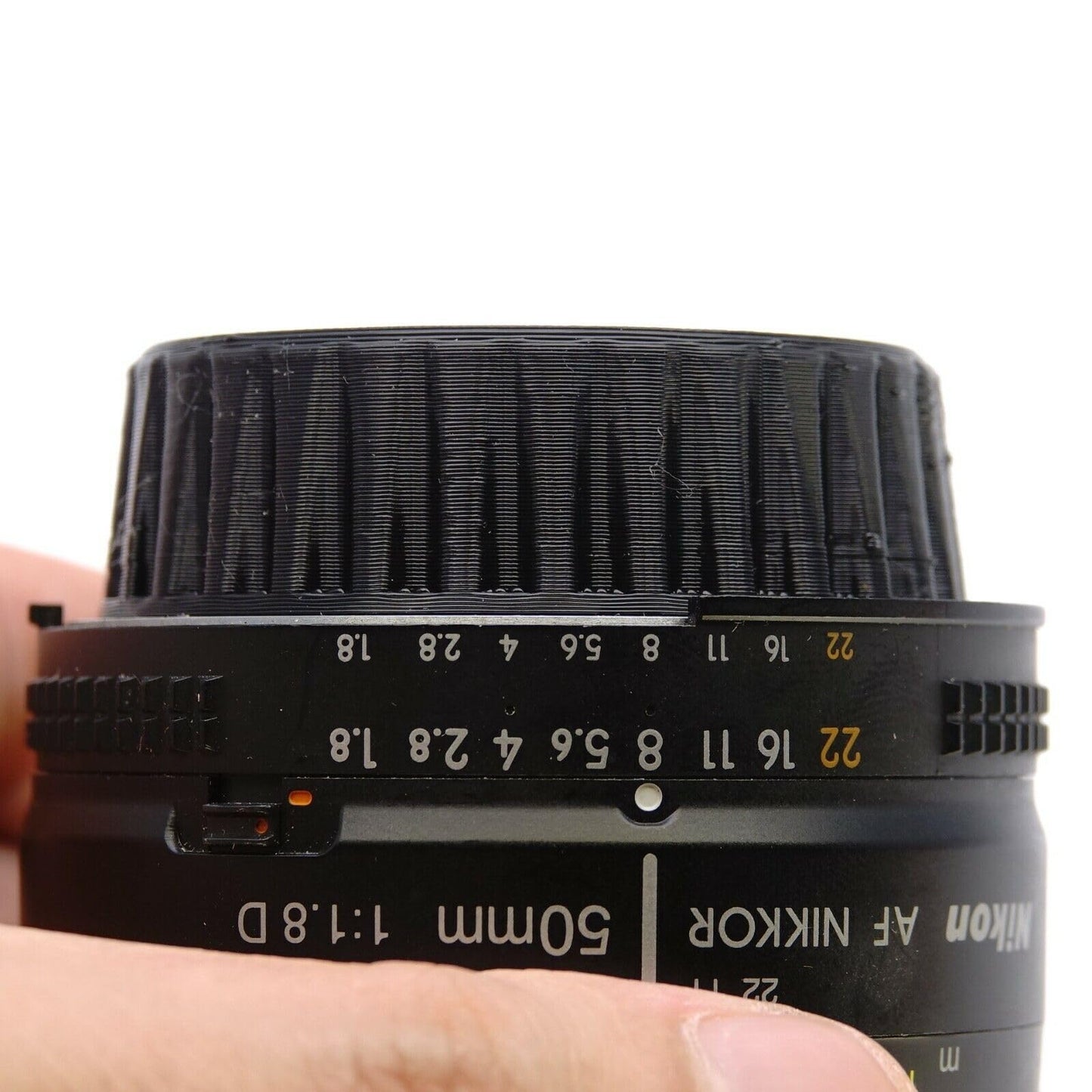 Cache d'objectif Nikon F Mount pour Nikkor AI, AI-S & AF