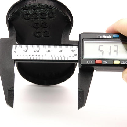 Cache double objectif Mamiya C330 pour Sekor 65mm, 180mm & 250mm