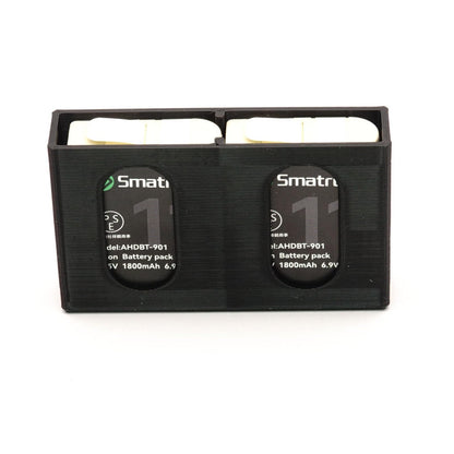 Boîte de transport pour batteries (2 compartiments) pour GoPro Hero 9 10 11 12