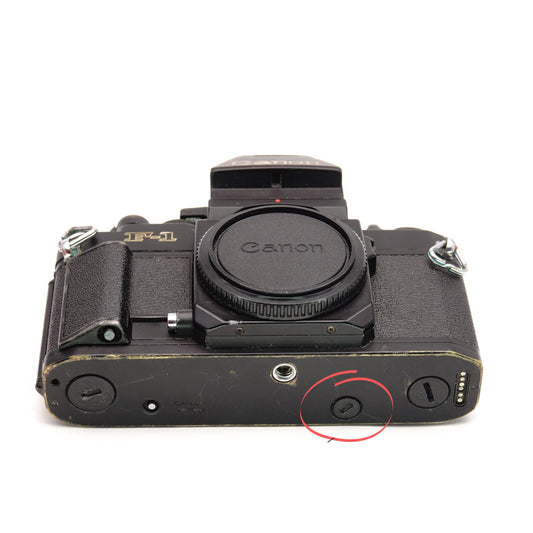Cache de coupleur AE pour Canon New F-1