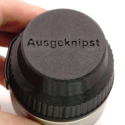 Lens rear cap (GK-R2 deep) for Contax G Biogon & Hologon