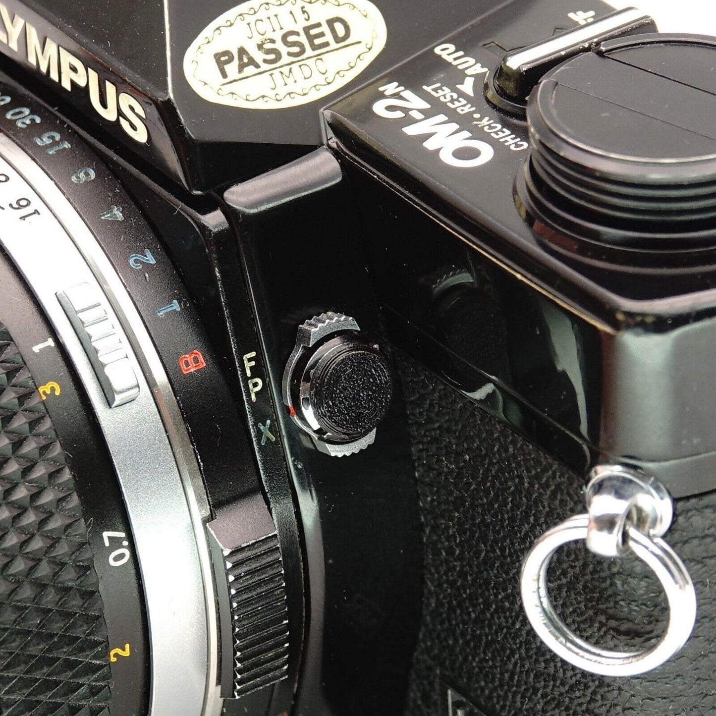 Capuchon de protection PC Sync pour Olympus OM-1, OM-2 & OM-4