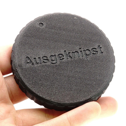 Tapa trasera de objetivo para Rollei Rolleiflex SLX, 6006 y 6008