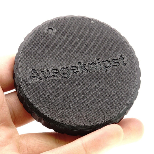 Cache d'objectif pour Rollei Rolleiflex SLX, 6006 & 6008