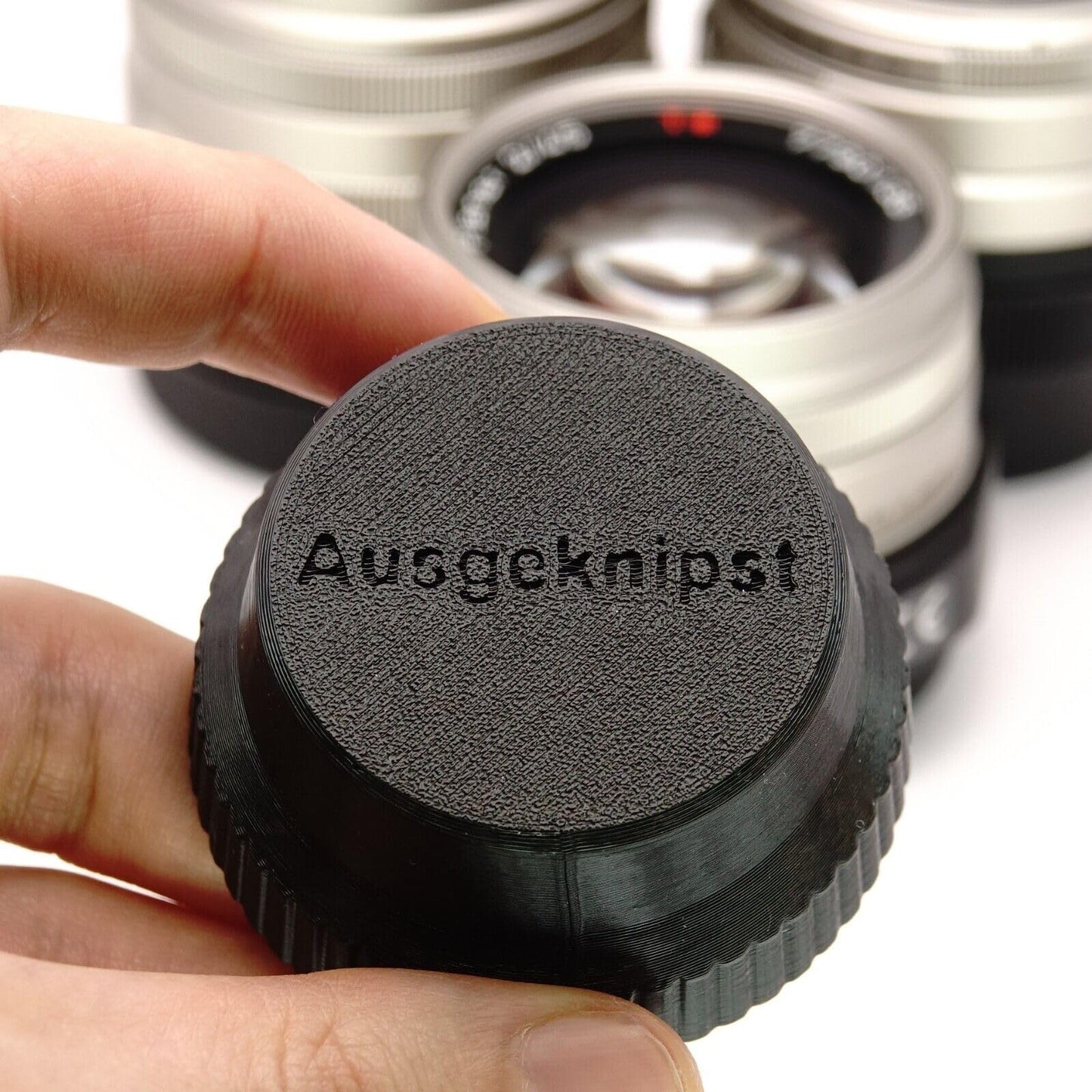 Lens rear cap (GK-R2 deep) for Contax G Biogon & Hologon