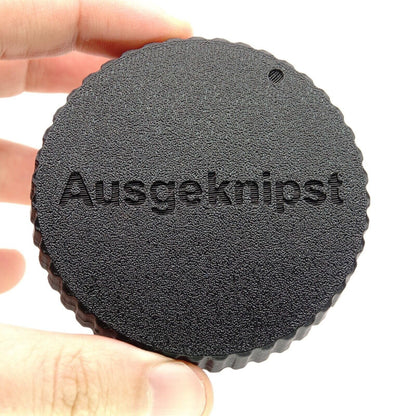 Lens rear cap for Mamiya 645 lenses (C, N, A, AFD)