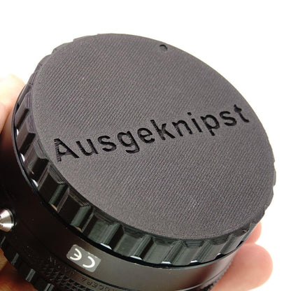 Lens rear cap for Contax 645 Zeiss lenses