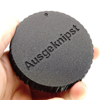 Lens rear cap for Mamiya 645 lenses (C, N, A, AFD)