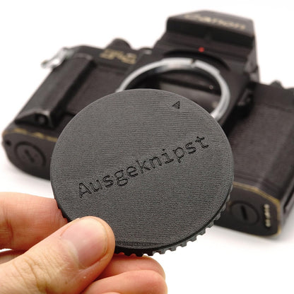 Cache boîtier Canon FD pour Canon AE-1, A-1, F-1, T90