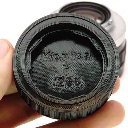 Lens rear cap F-bayonet for Konica F, FS, FM & FP