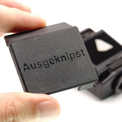 Cache de protection pour viseur Nikon F3 (DE-2, DW-3, DW-4)