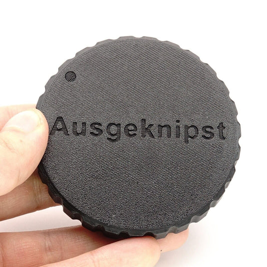 Cache d'objectif pour Rollei SL66 & objectifs Zeiss HFT