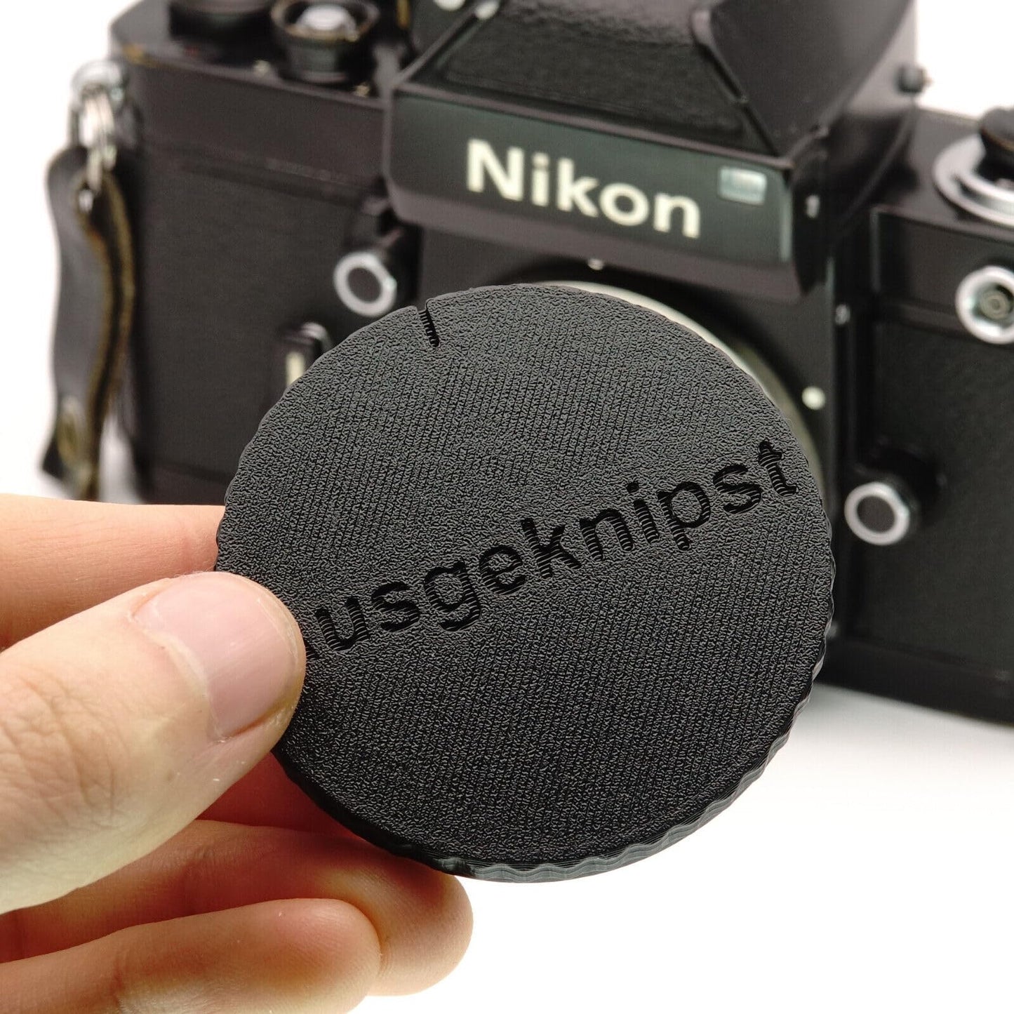 Couvercle de boîtier pour baïonnette Nikon F (F3, FM, FE, FA)