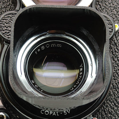 Pare-soleil Bay I pour Yashica Mat 124G, Rolleiflex T & Rolleicord