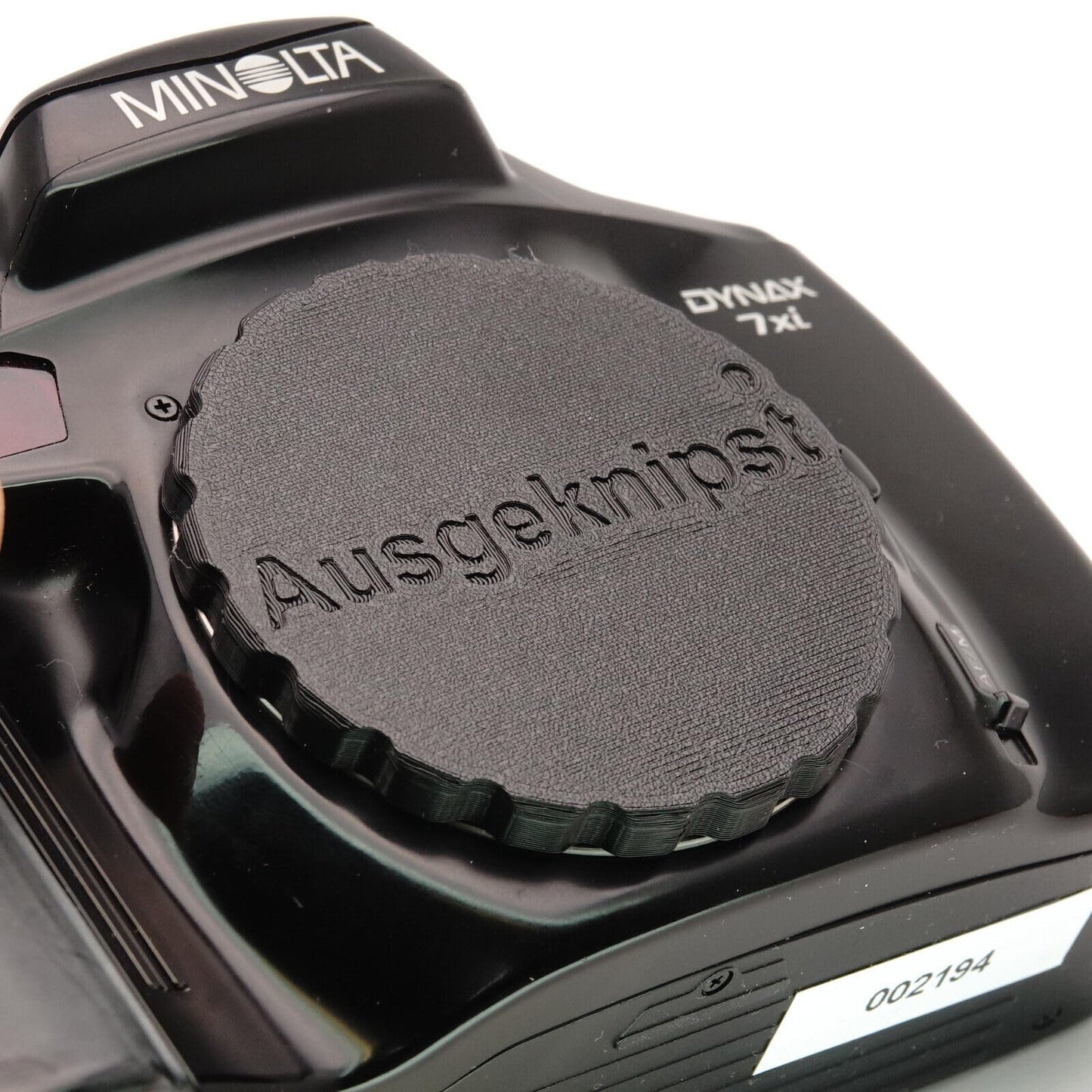 Copriobiettivo per Sony A-Mount e fotocamere Minolta AF (A99, A77, Maxxum)