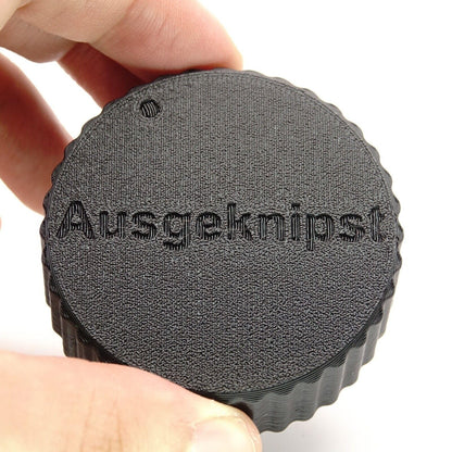 Copriobiettivo posteriore per Mamiya Sekor E & EF (attacco a baionetta Z)