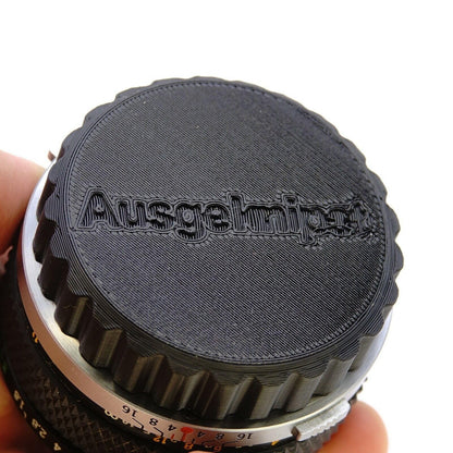 Cache arrière d'objectif pour objectifs Olympus OM Zuiko