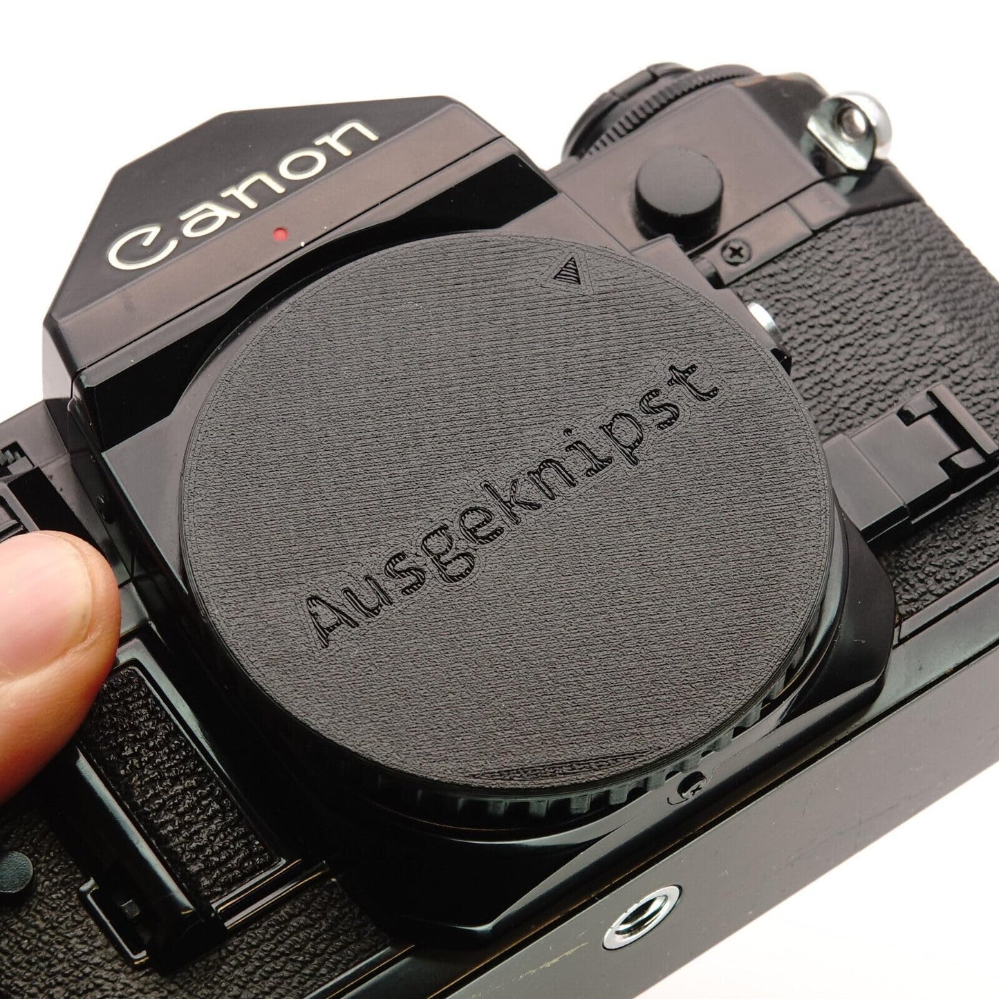 Cache boîtier Canon FD pour Canon AE-1, A-1, F-1, T90