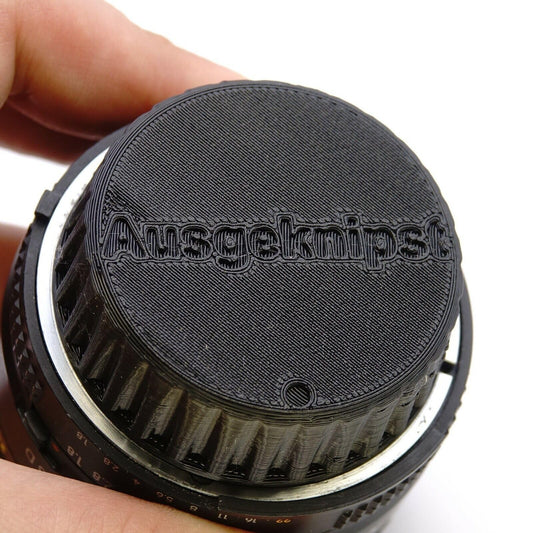 Objektivrückdeckel Nikon F Mount für Nikkor AI, AI-S & AF